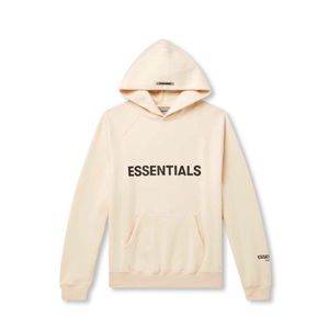 Fear Of God Essentials Hoodie Cream